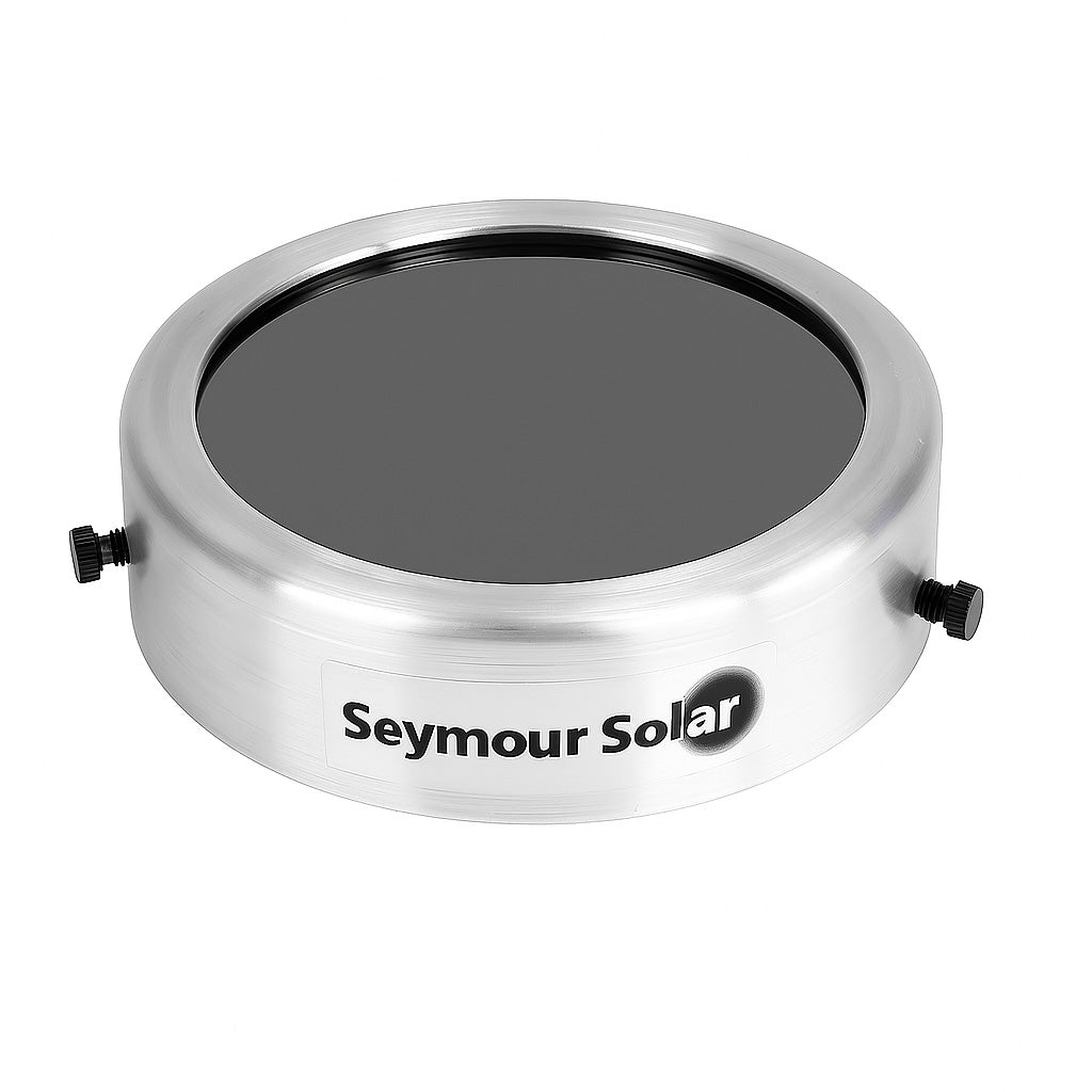 Seymour Solar Helios Glass Slip-On Solar Filter – Telescope, Spotting Scope, and Camera Lens Accessory