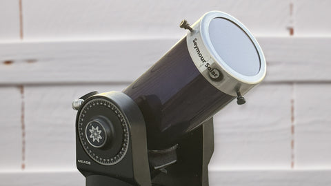Seymour Solar Helios Glass Slip-On Solar Filter – Telescope, Spotting Scope, and Camera Lens Accessory